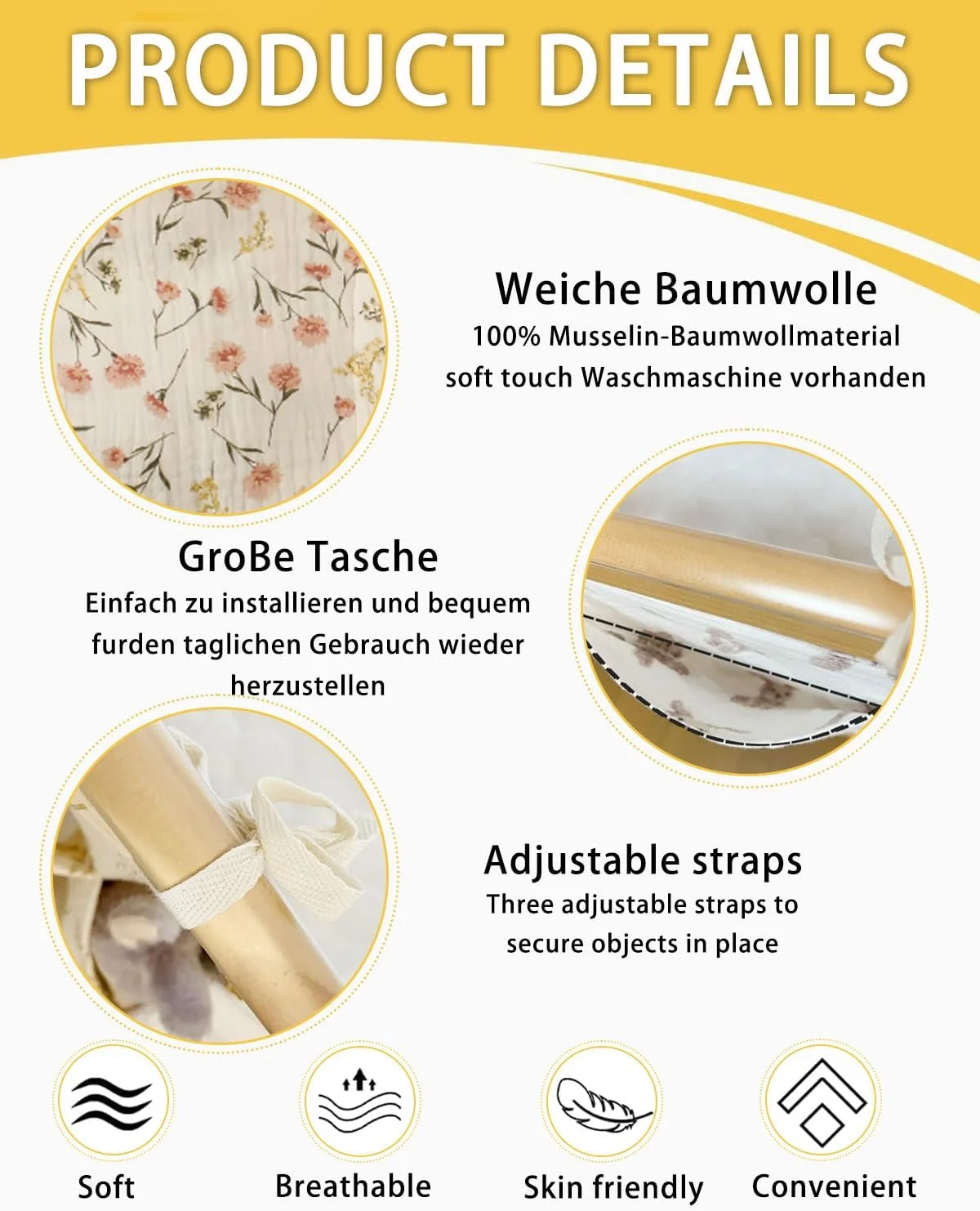 ارگانایزر تخت نوزاد، کیف های آویز برای تخت نوزاد، ارگانایزر آویز، کیف آویز برای تخت نوزاد، ارگانایزر آویز برای پوشک، برای اسباب بازی، پوشک، لباس