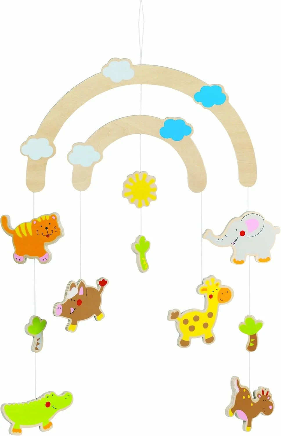 آویز اسباب بازی موبایل جنگل دوستان Goki