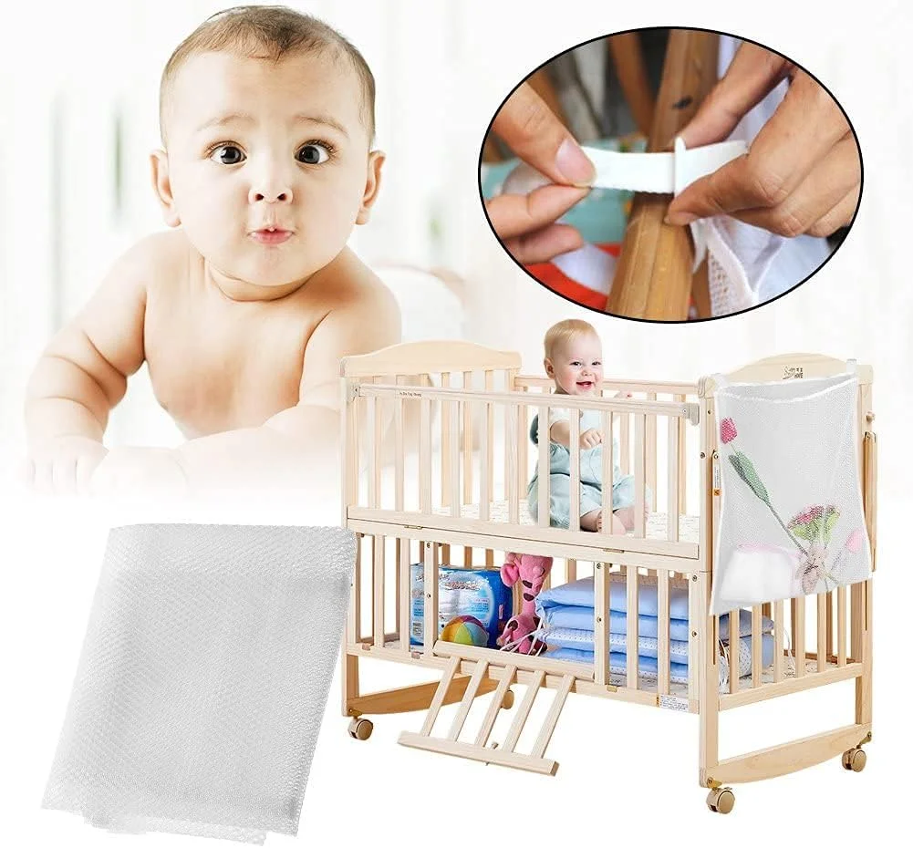 کیف آویز تخت نوزاد، سازمان دهنده اسباب بازی حمام، کیف توری آویز، سازمان دهنده تخت نوزاد