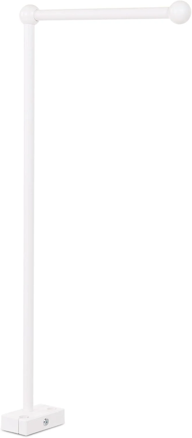 نگهدارنده آویز موزیکال babybay مناسب برای تمام مدل ها با میله های گرد، رنگ سفید، 100632