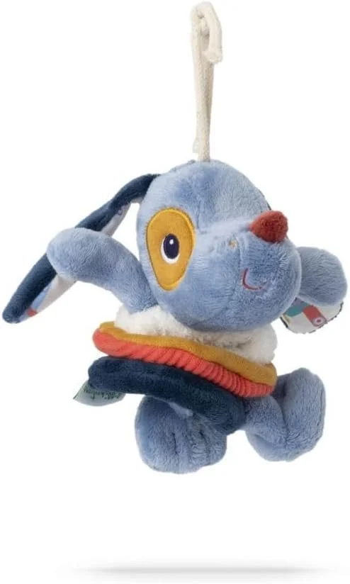 جغجغه ویبره ای سگ ژول Lilliputiens - اسباب بازی برای کالسکه، صندلی ماشین و پارک بازی، هدیه برای نوزاد - از 6 ماهگی