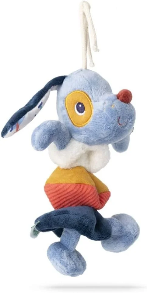 جغجغه ویبره ای سگ ژول Lilliputiens - اسباب بازی برای کالسکه، صندلی ماشین و پارک بازی، هدیه برای نوزاد - از 6 ماهگی