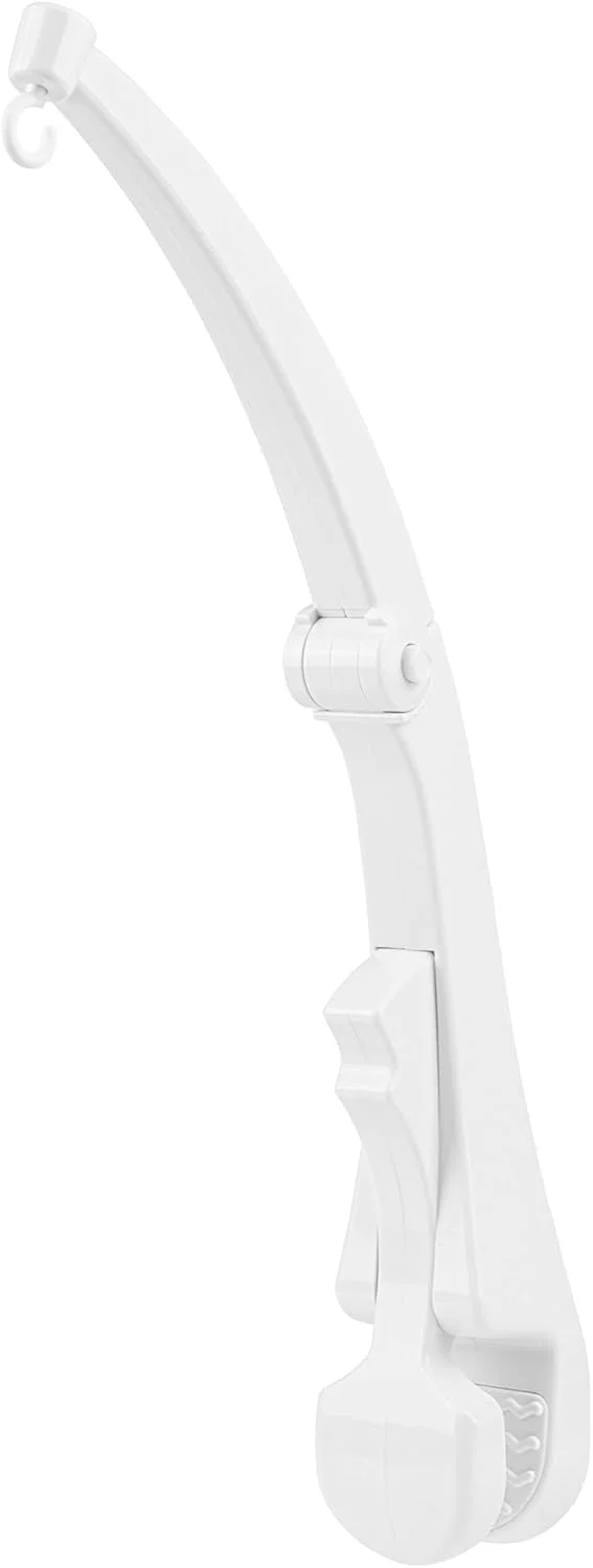 پایه نگهدارنده میله آویز تخت کودک Fehn - گیره نگهدارنده برای اتصال آویز موزیکال مسافرتی به تخت - بدون مکانیزم موزیکال - مناسب برای تمام آویزهای موزیکال مسافرتی Fehn، 249927، سفید، 41 x 12.2 x 10.4 سانتی متر