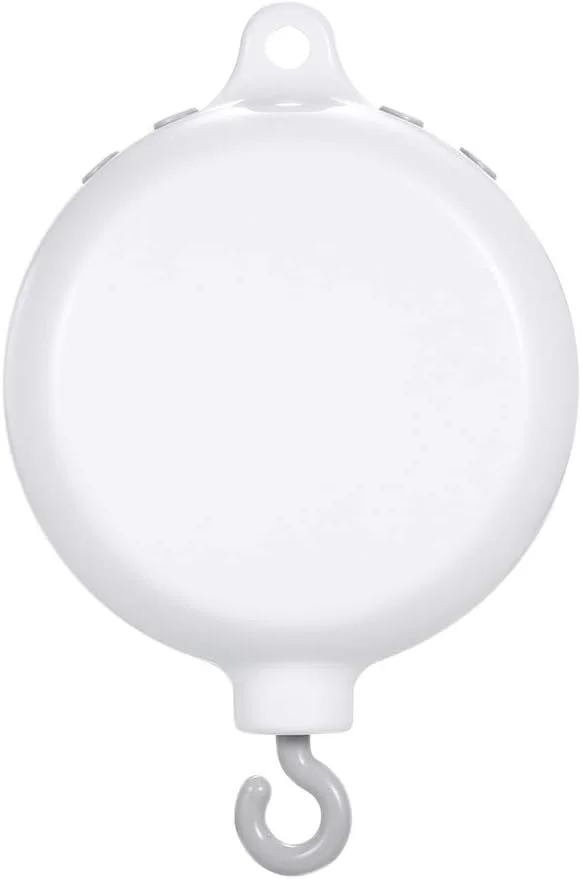 موبایل موزیکال چرخشی تخت نوزاد با ۳۵ آهنگ، جعبه موزیکال و زنگ برای کودکان به همراه کارت TF و کابل USB