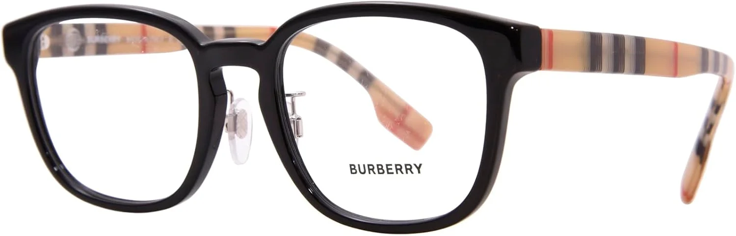 عینک طبی مردانه مدل Edison Black از برند BURBERRY با شماره سریال BE 2344 F 3952