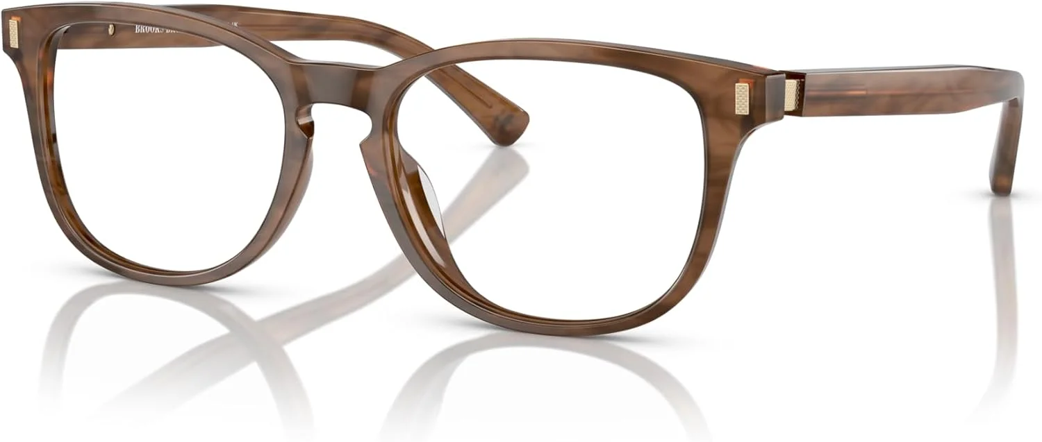 فریم عینک طبی مردانه بروکس برادرز مدل BB2060U با فیت جهانی و فرم مستطیلی