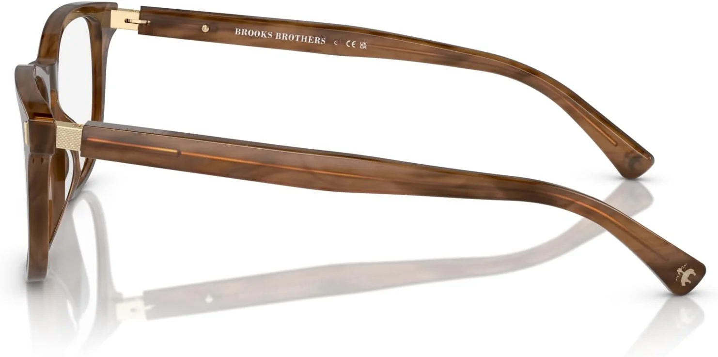 فریم عینک طبی مردانه بروکس برادرز مدل BB2060U با فیت جهانی و فرم مستطیلی