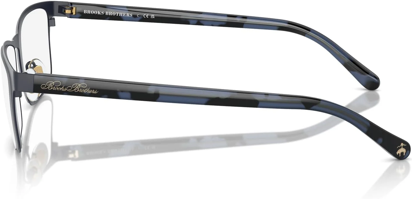فریم عینک طبی مستطیلی مردانه بروکس برادرز مدل BB1112T