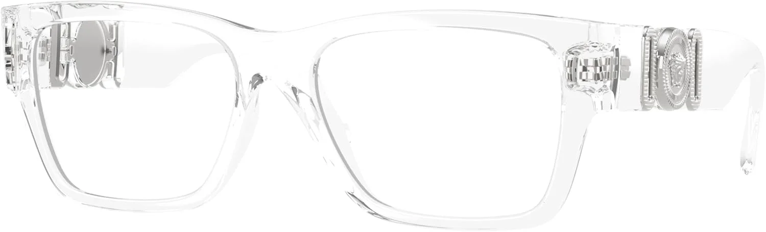 عینک طبی مردانه ورساچه VE 3368 U 148 کریستال، کریستال، 55/17/140