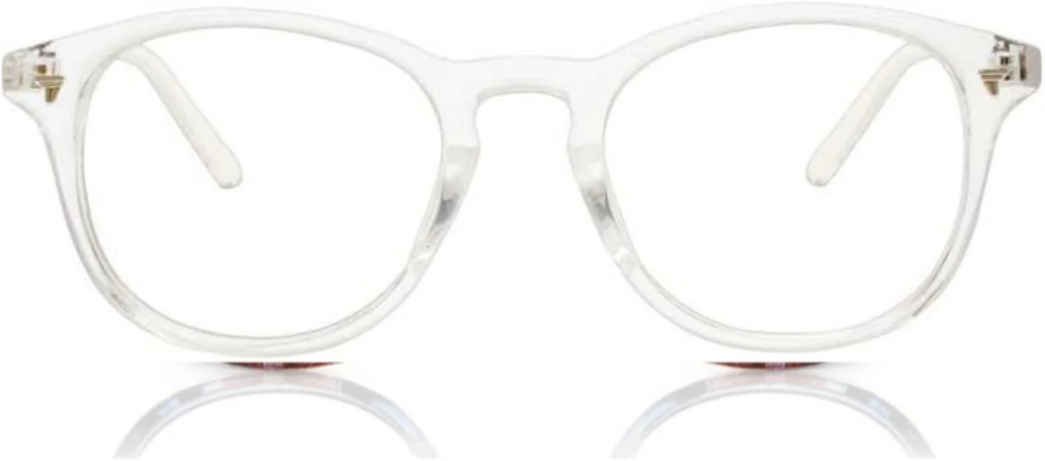فریم عینک بیضی شکل ضد بازتاب نور با محافظت UV 4Flaunt مناسب آقایان و بانوان (شفاف)