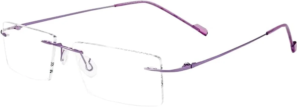 فریم عینک طبی فلزی RSINC، مناسب آقایان و بانوان، مدرن، унисекс، تجاری، کالج، فشن، مدرسه، بانوان، ورزشی، صورتی 8803 52-18-138 تاشو -2