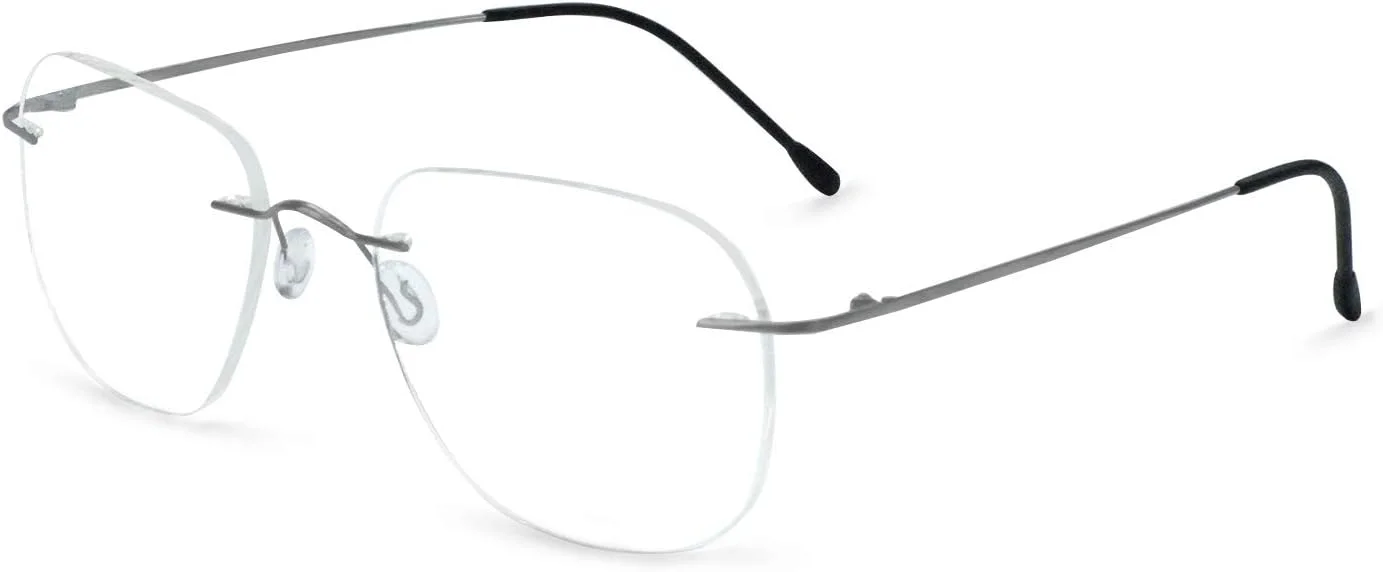 فریم عینک بدون قاب تیتانیومی OCCI CHIARI RX عینک مردانه لولای نازک