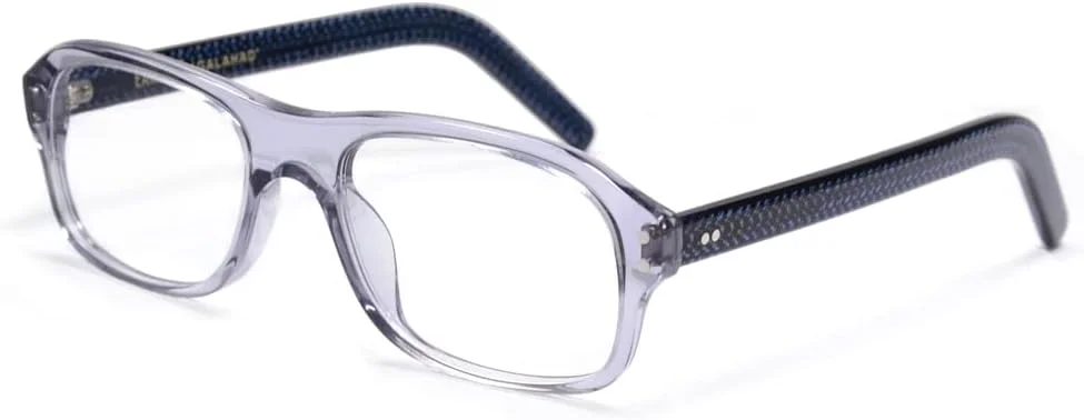 عینک مربعی مردانه EAREADA، عینک Kingsmen مدل MPO847DTO، فریم استات، لنز شفاف
