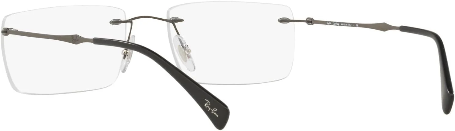 فریم عینک طبی مستطیلی مردانه ری بن مدل RX8755 از جنس تیتانیوم