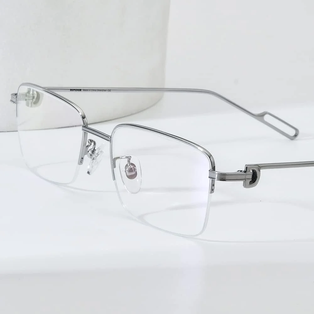 عینک طبی مردانه مستطیلی فلزی هپیدم (یک عدد)