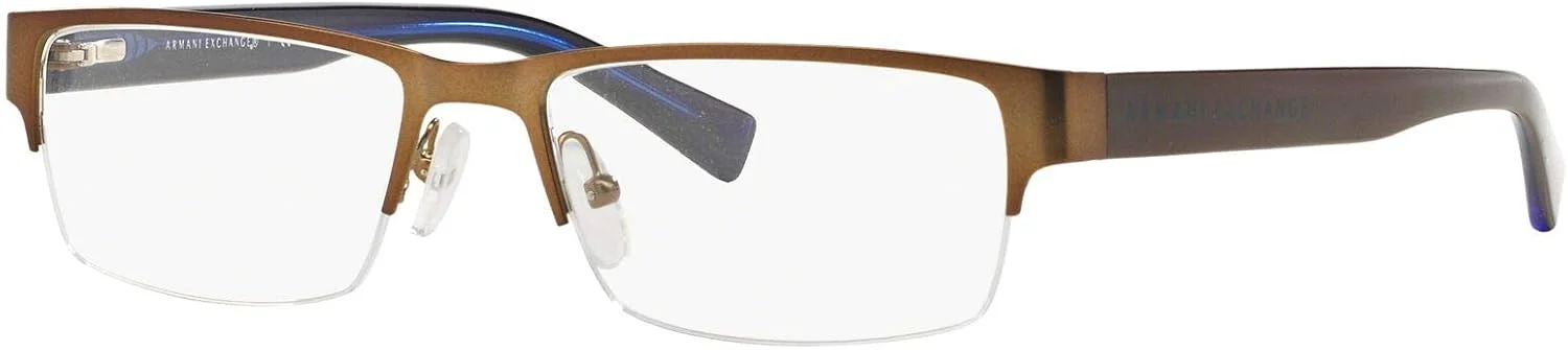 فریم عینک طبی مستطیلی فلزی مردانه AX Armani Exchange مدل Ax1015