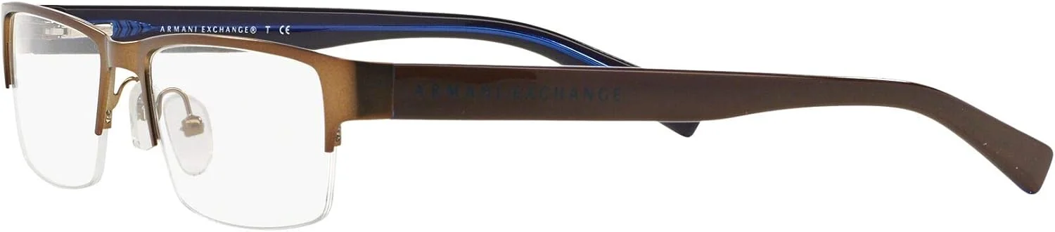 فریم عینک طبی مستطیلی فلزی مردانه AX Armani Exchange مدل Ax1015