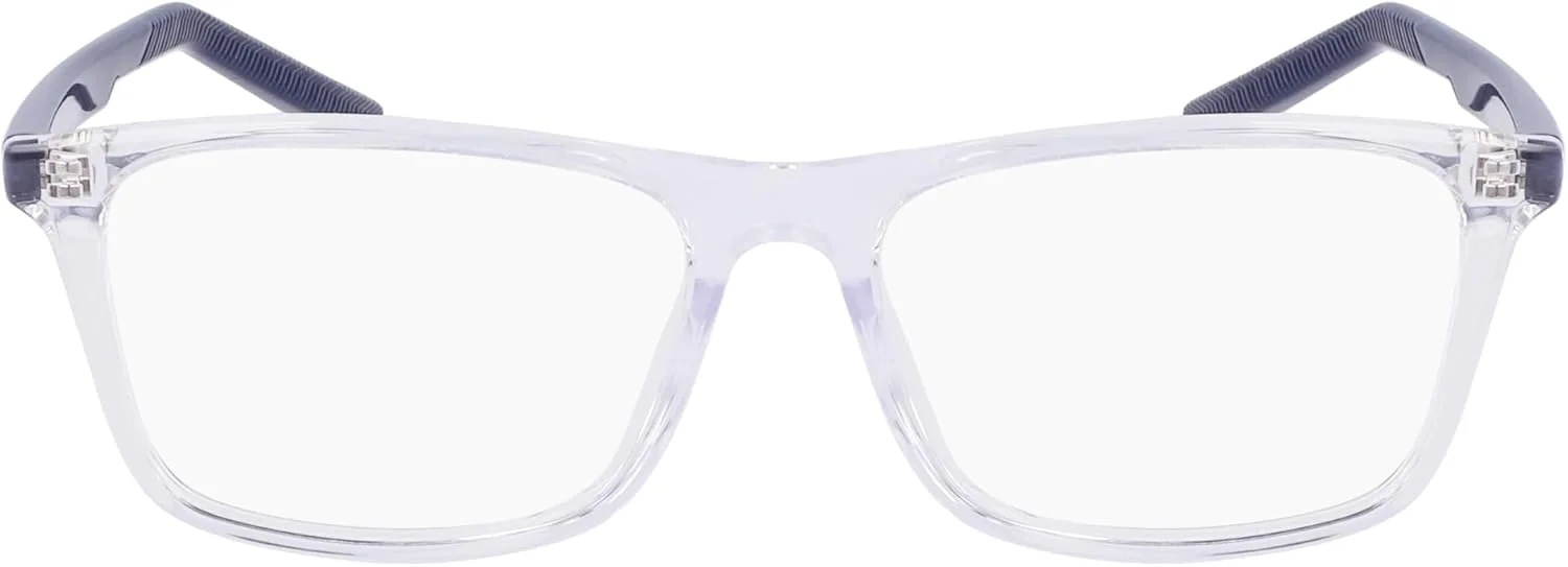 فریم عینک طبی بچگانه نایکی مدل 5544 N رنگ شفاف/سرمه‌ای نیمه‌شب سایز 50/15/135