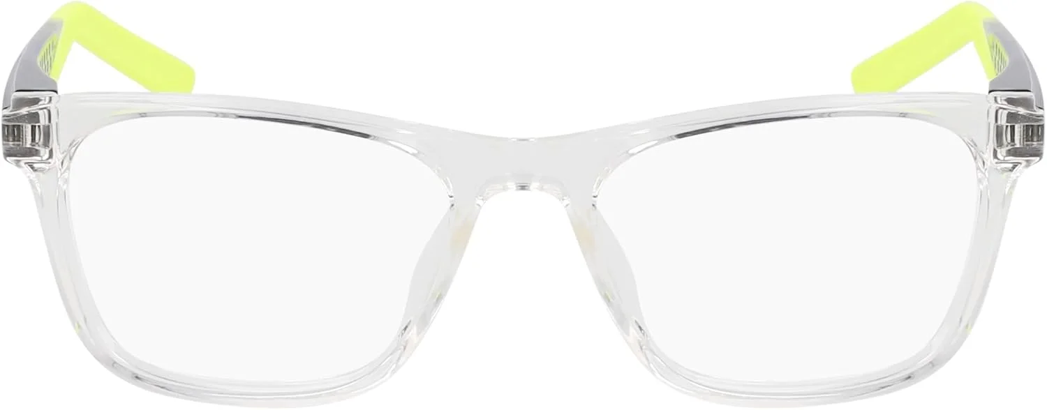 فریم عینک طبی بچگانه NIKE مدل 5058 N 900 شفاف/ولت سایز 48/16/135 فریم عینک طبی بچگانه NIKE مدل 5058 N 900 شفاف/ولت سایز 48/16/135