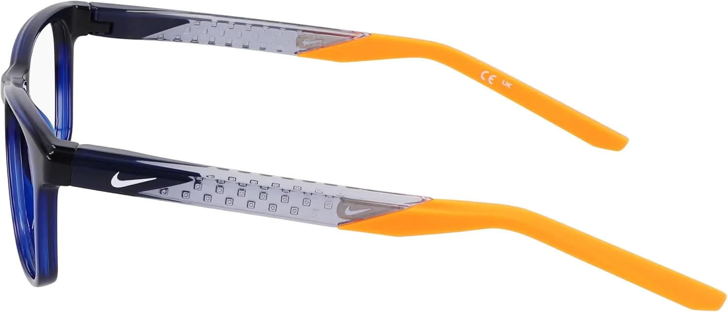 فریم عینک طبی بچگانه نایکی مدل 5058 N 410 سرمه ای نیمه شب/نارنجی، سایز 48/16/135 فریم عینک طبی بچگانه نایکی مدل 5058 N 410 سرمه ای نیمه شب/نارنجی، سایز 48/16/135