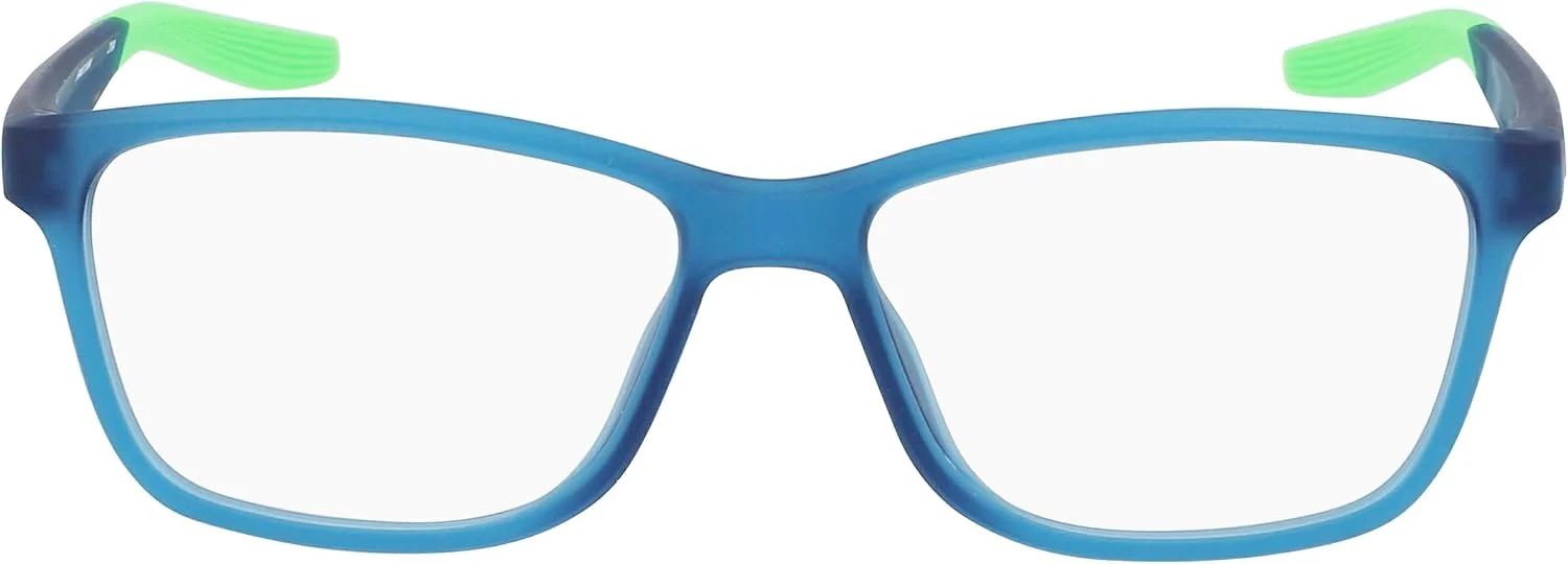 فریم عینک طبی بچگانه NIKE مدل 5048 N 423 رنگ آبی مات، سایز 49/13/130