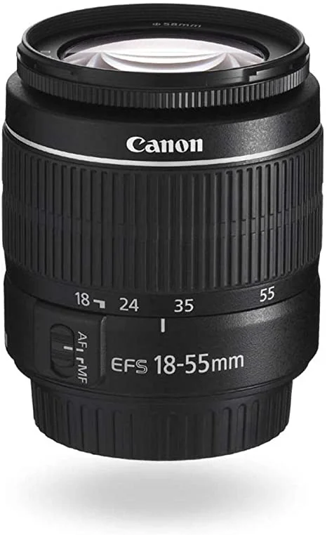 لنز دوربین کانن Canon EF-S 18-55mm f/3.5-5.6 III (بدون جعبه)