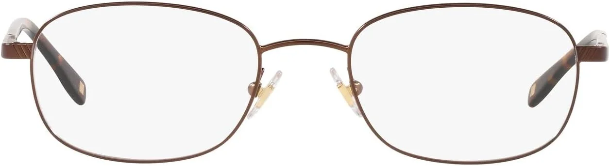 فریم عینک طبی مردانه بروکس برادرز مدل BB 363 بیضی، قهوه ای تیره ساتن/لنز نمایشی، 50 میلی متر