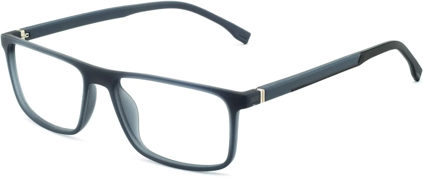 عینک کامپیوتر فیلتر نور آبی OCCI CHIARI برای مردان، فریم عینک مستطیلی شفاف