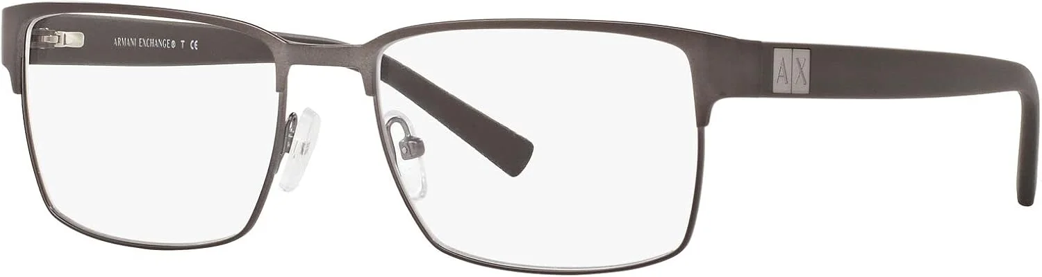 فریم عینک طبی مربعی فلزی مردانه AX Armani Exchange مدل Ax1019