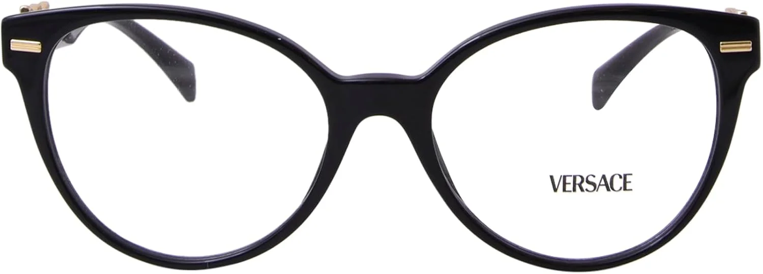 عینک طبی ورساچه مدل VE 3334 GB1 مشکی، مشکی، 55/17/140