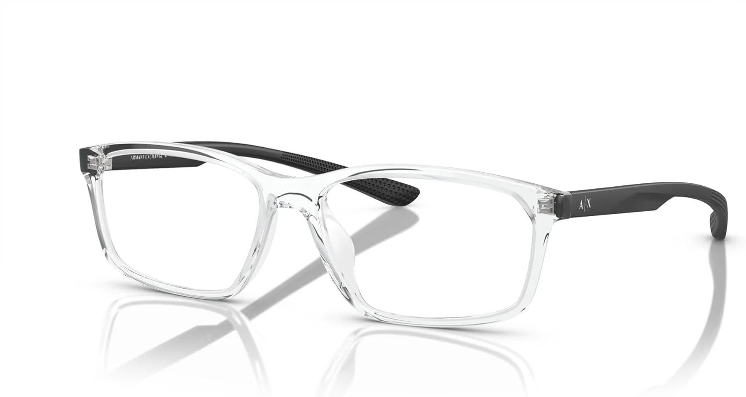 فریم عینک طبی مردانه مربعی آرمانی اکسچنج مدل AX3108u با فیت جهانی