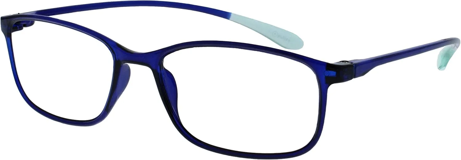 عینک مطالعه فوق سبک Opulize Ice بسته 4 عددی مشکی آبی خاکستری قرمز زنانه مردانه RRRR61-137Z +1.50 عینک مطالعه فوق سبک Opulize Ice بسته 4 عددی مشکی آبی خاکستری قرمز زنانه مردانه RRRR61-137Z +1.50