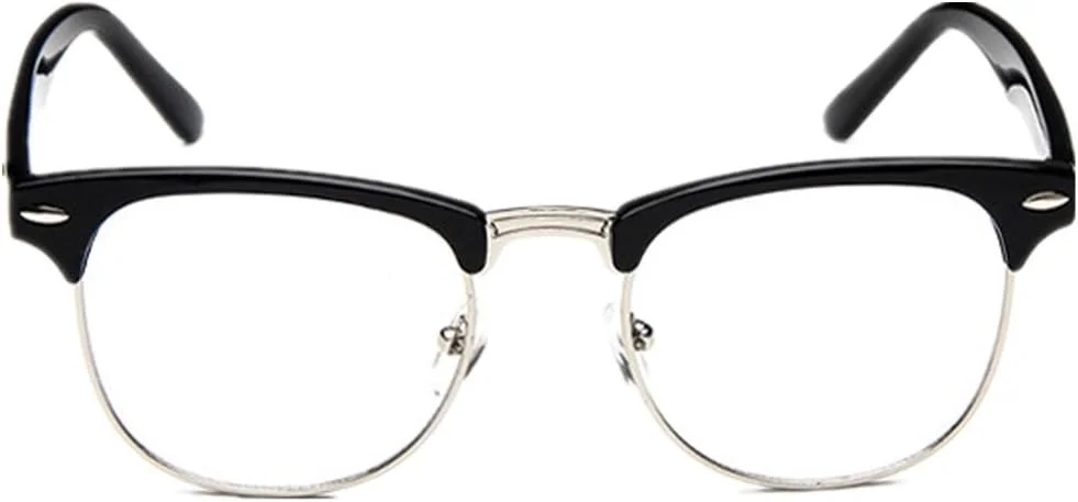 عینک فریم نیمه شیراطوری، مدل جدید، فریم نیمه، لنز شفاف