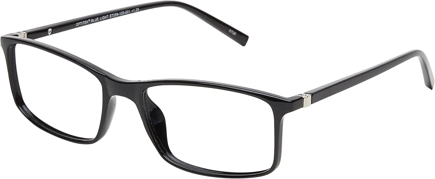 عینک مطالعه مستطیلی بلو لایت Optitek زنانه SAV عینک مطالعه مستطیلی بلو لایت Optitek زنانه SAV