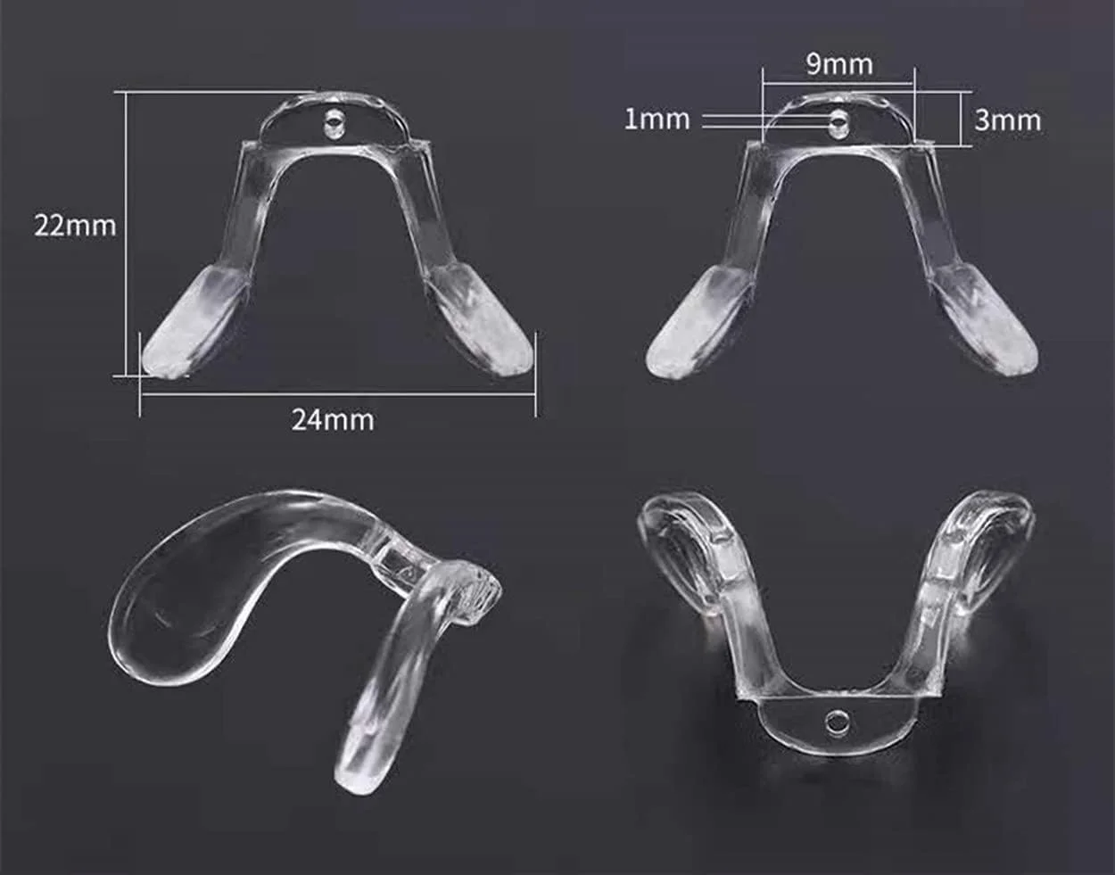 پدهای بینی سیلیکونی ExactFitt مدل BT431 برای عینک های Oakley پدهای بینی سیلیکونی ExactFitt مدل BT431 برای عینک های Oakley