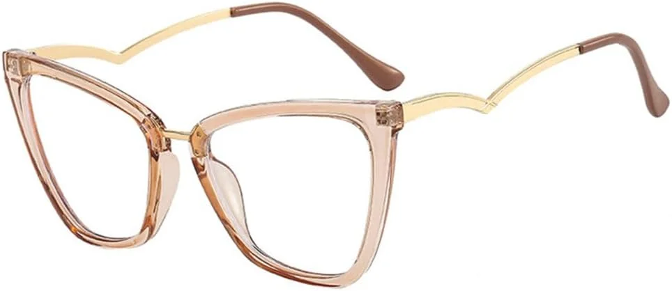 عینک زنانه با فریم طرح قدیمی، عینک های شفاف زنانه