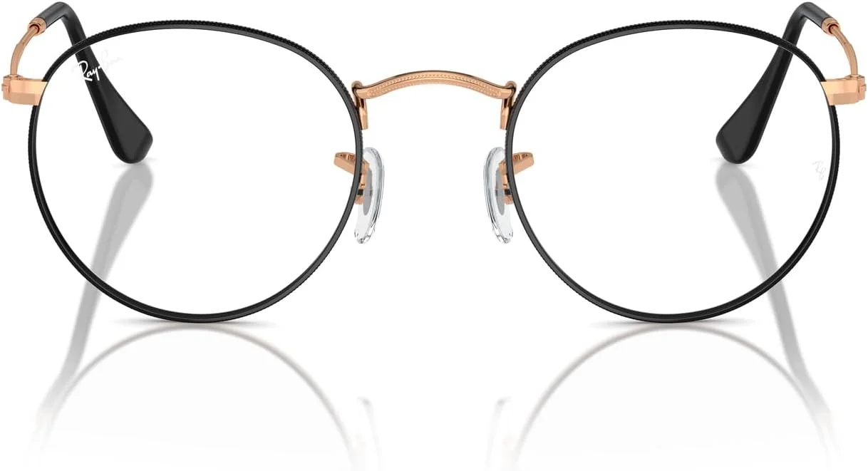 فریم عینک طبی گرد فلزی ری بن مدل Rx3447v