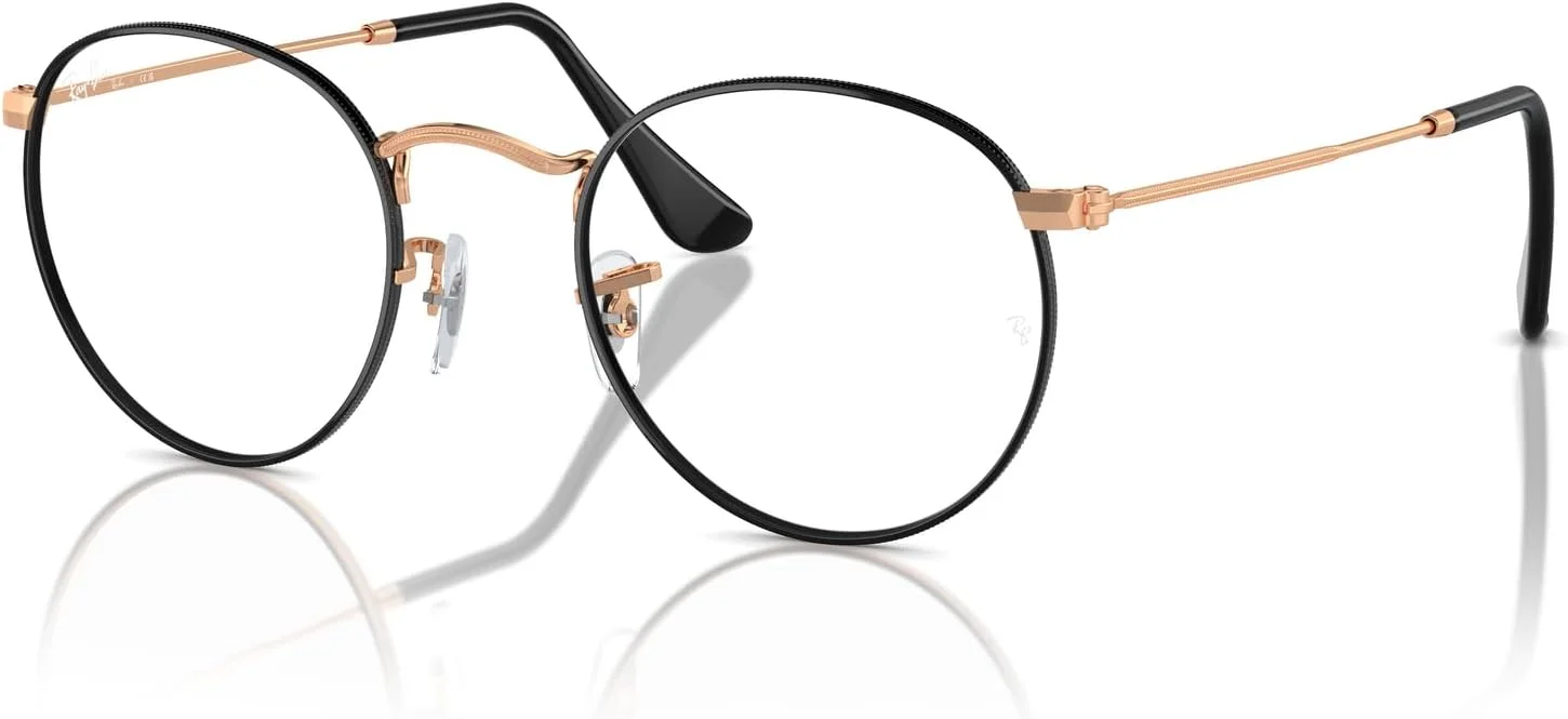 فریم عینک طبی گرد فلزی ری بن مدل Rx3447v
