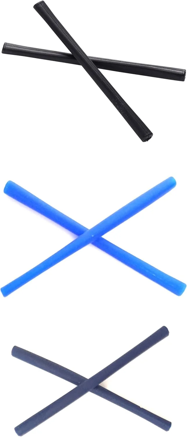 روکش دسته عینک Caulo، سه جفت جایگزین برای فریم عینک Oakley Clubface OX3102 و Casing OX3110