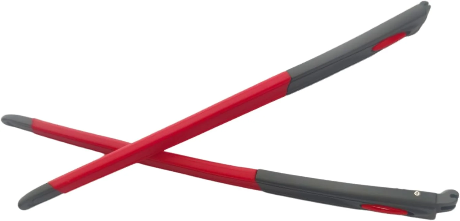 بازوهای دسته عینک جایگزین برای فریم عینک Crosslink Pitch OX8037 OX8041 OX8111 OX3226 مشکی مات 135 میلی متر