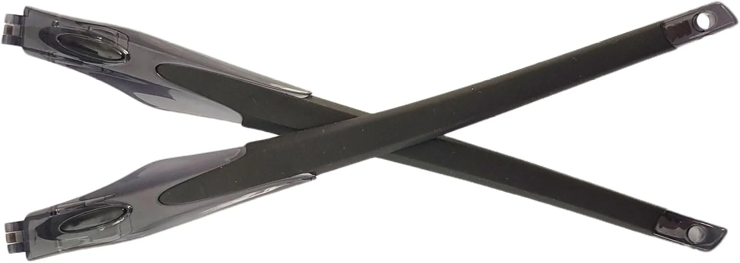 بازوهای دسته عینک جایگزین برای فریم عینک Crosslink OX8031 رنگ خاکستری سربی، 140 میلی‌متر