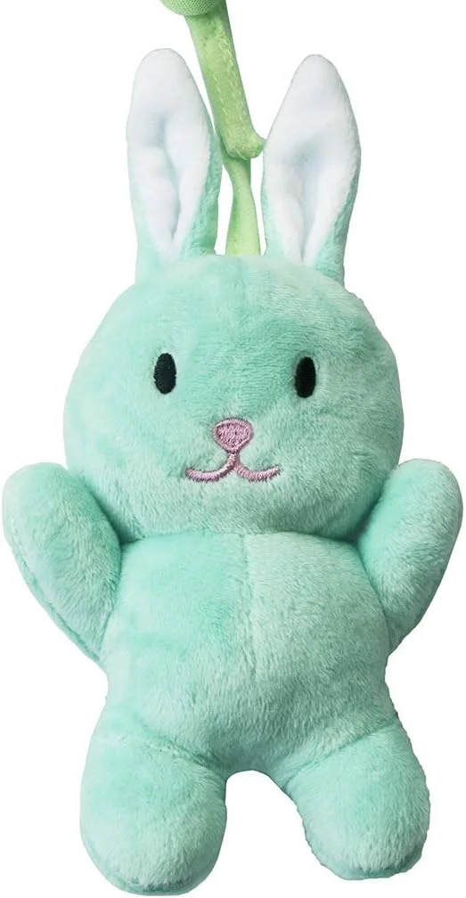 آویزهای اسباب بازی برای صندلی ماشین، تخت نوزاد، موبایل، اسباب بازی های مارپیچی پولیشی نوزاد برای تخت خواب، کالسکه، میله صندلی ماشین (خرگوش)