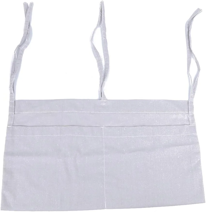 کیف آویز تخت کودک RvSky، کیف آویز تخت کودک استفاده آسان و بدون اشغال فضا، مناسب برای پوشک کودک، اسباب بازی های دندانی (خاکستری)