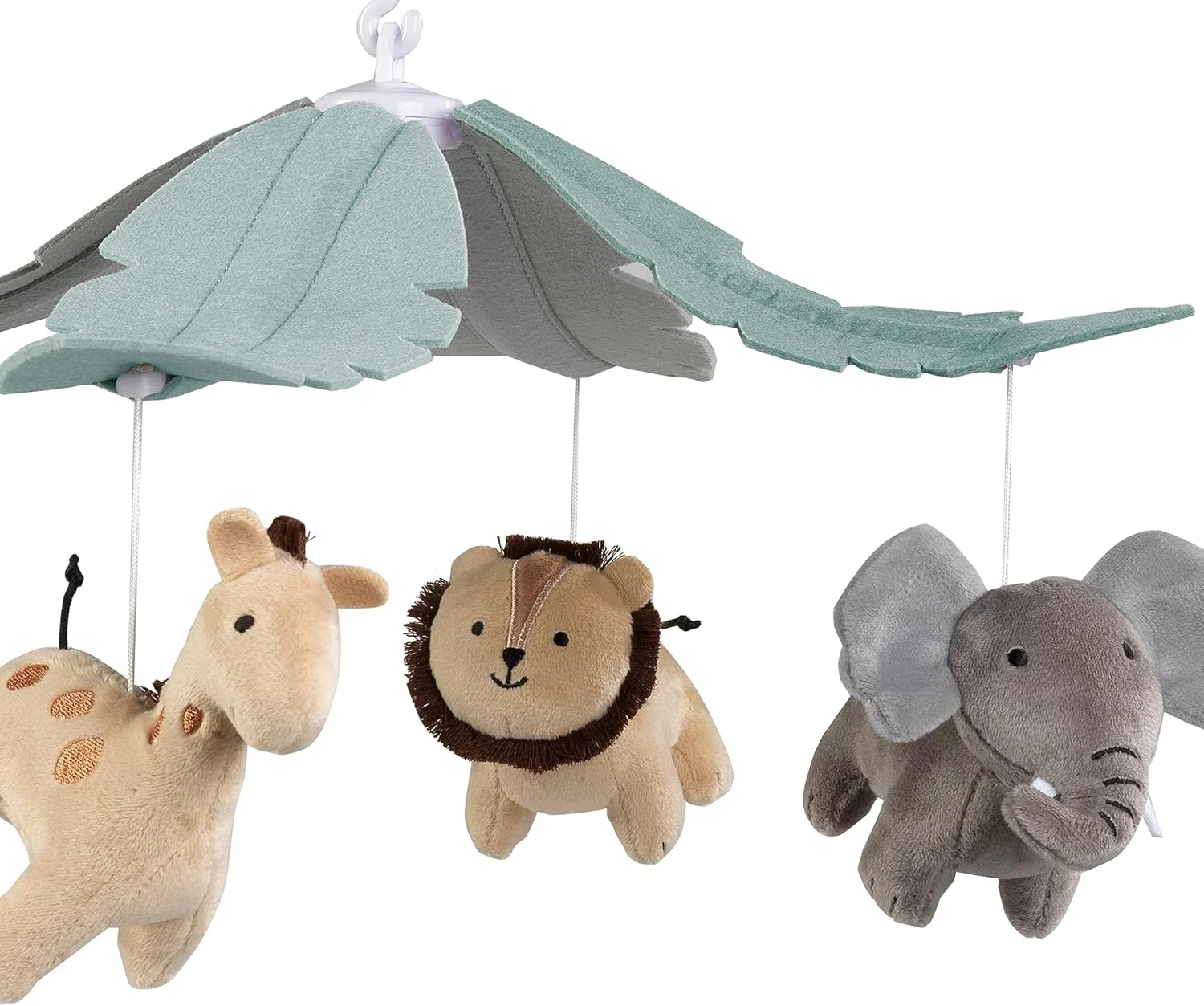 آویز موزیکال تخت نوزاد طرح دوستان جنگلی Lambs & Ivy