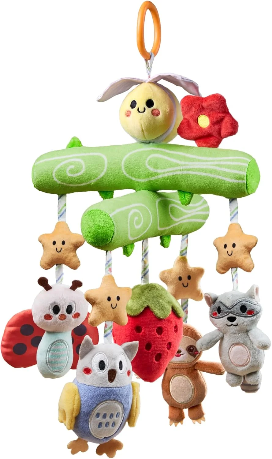 اسباب بازی های کودک توماما مناسب برای نوزادان 0 تا 12 ماه، آویز نرم برای کالسکه، اسباب بازی های گلدانی برای تخت نوزاد، اسباب بازی صندلی ماشین، جغجغه های نوزادی با دندانگیر، اسباب بازی حسی و تقویتی