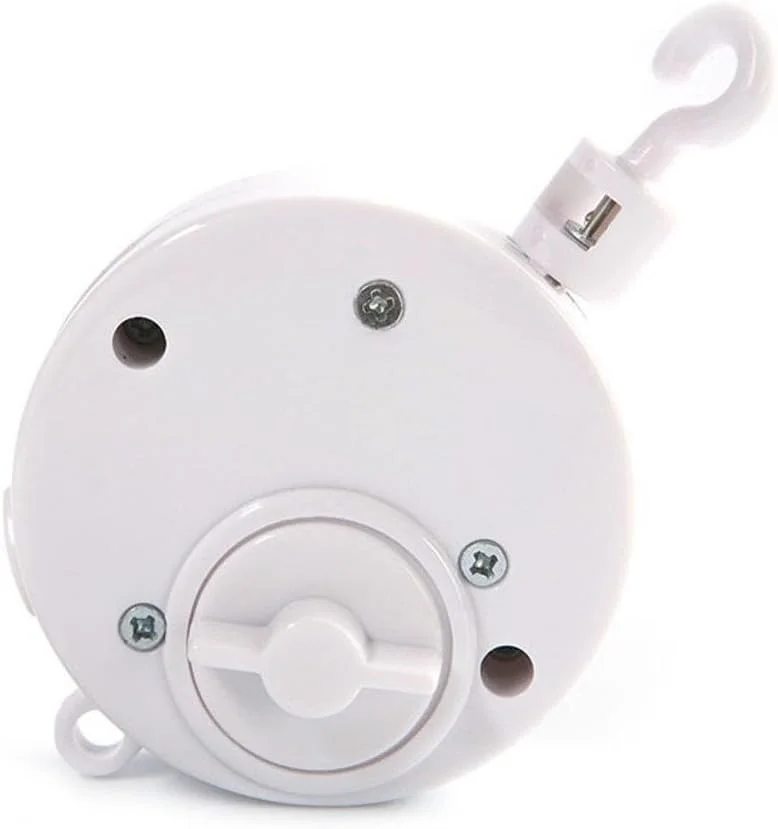 آویز موزیکال چرخشی تخت نوزاد Pursuestar با حرکت کوکی و قلاب گردان - Over The Rainbow