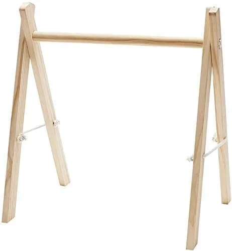 پایه چوبی اسباب بازی کودک، آویز سرگرم کننده، قفسه چوبی موبایل، باشگاه فعالیت رشد