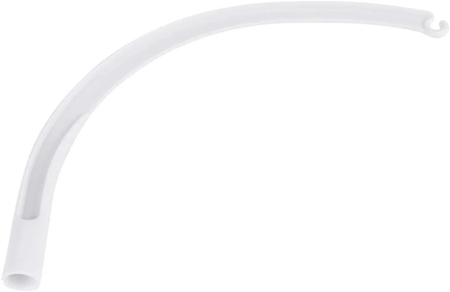 نگهدارنده آویز تخت نوزاد استینک، 66 سانتی‌متر، سفید، نگهدارنده جعبه موزیکال تخت نوزاد، آویز اسباب بازی، دکوراسیون اسباب بازی، بازوی آویز برای تخت نوزاد و کالسکه (بدون عروسک)