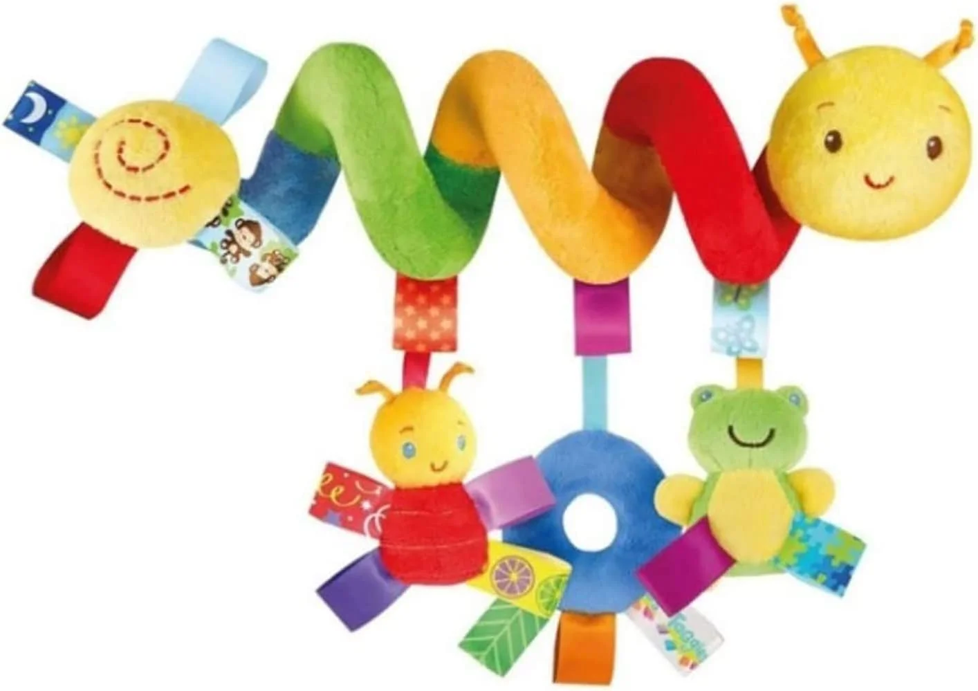 آویز تخت و کالسکه کودک SKY-TOUCH، اسباب بازی های آویز مارپیچی فعالیت نوزاد، اسباب بازی های کالسکه، اسباب بازی کرم نوزاد