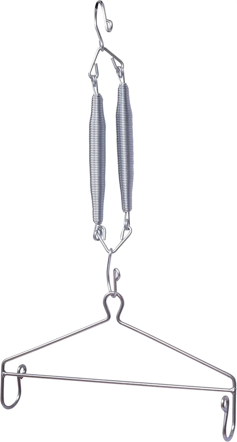 آویز و فنر گهواره (35 کیلوگرم) (نقره ای)